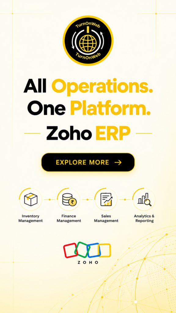 Zoho ERP Implementation In Pune