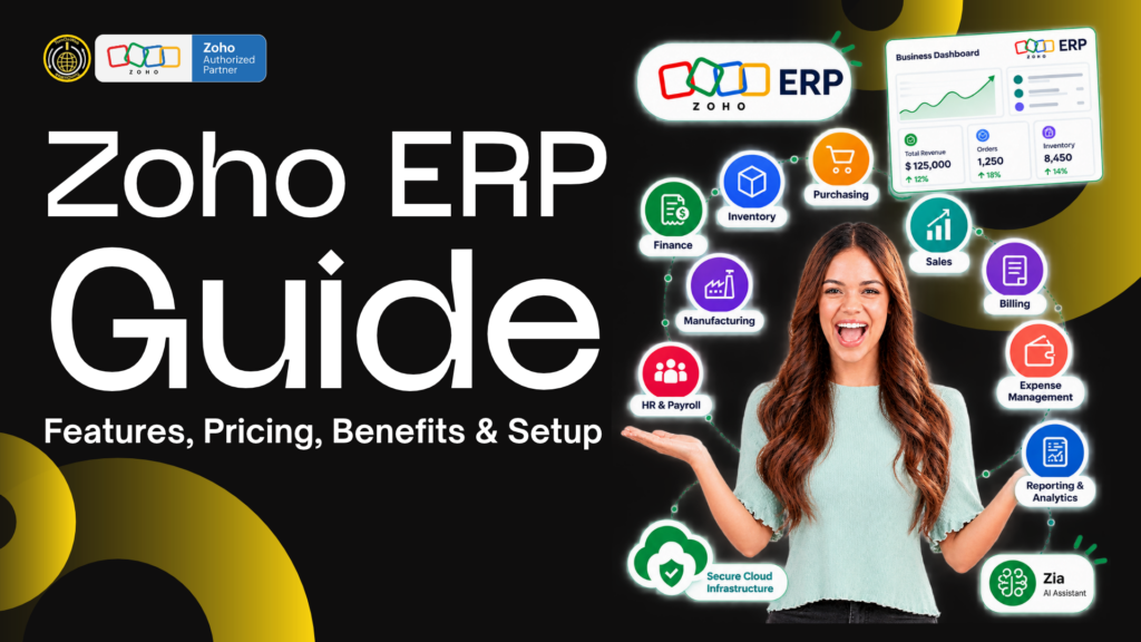 Zoho ERP: Features, Benefits, Pricing and Implementation